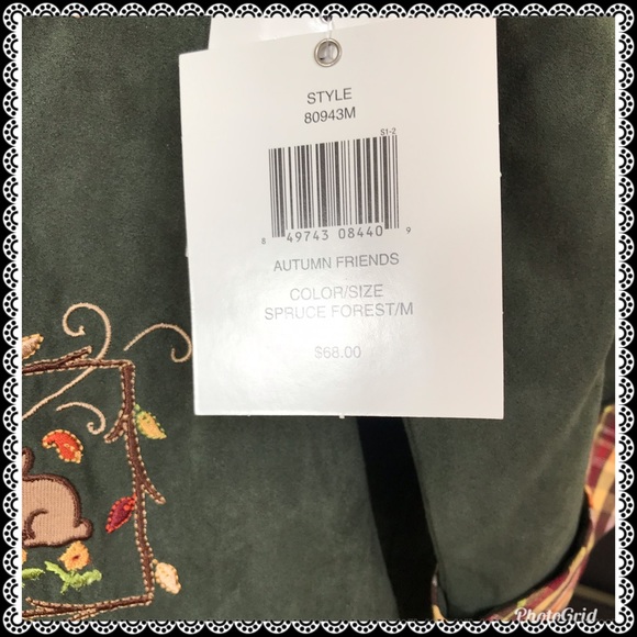 NWT Breckenridge shirt set, size M - Picture 7 of 7